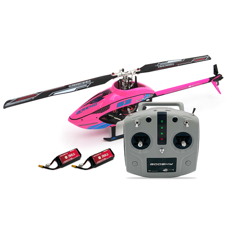 GooSky S2 RTF Micro ElectricHelicopter-Pink