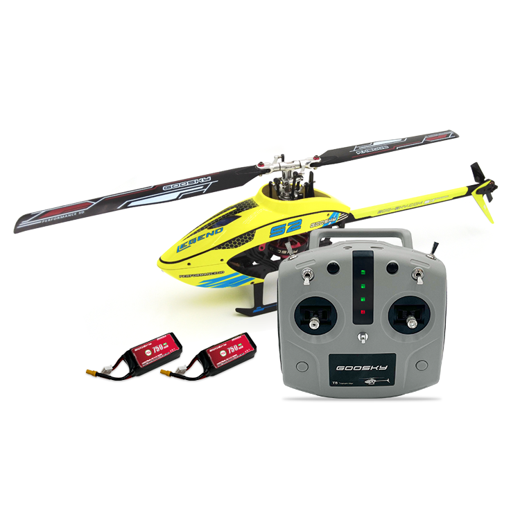 GooSky S2 RTF Micro ElectricHelicopter-Yellow