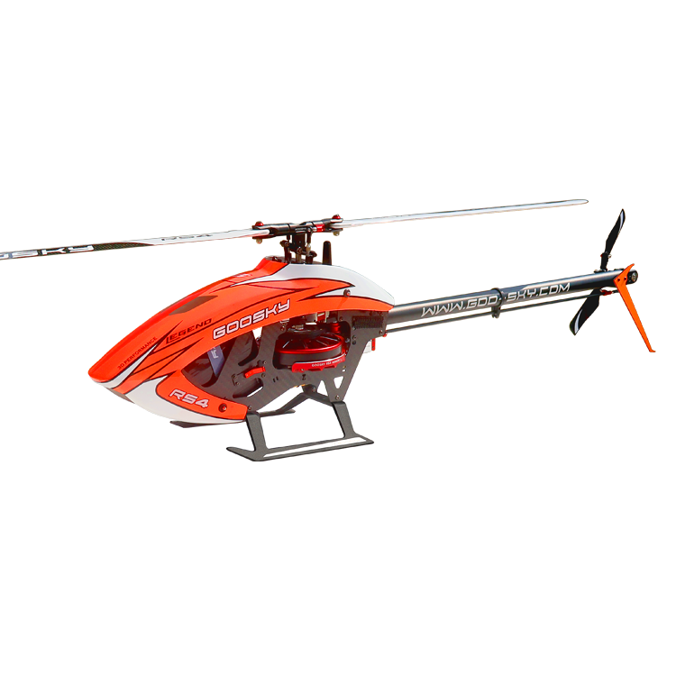 Goosky Legend RS4 Venom Helicopter COMBO w/ 80A ESC - Orange (Unassembled)