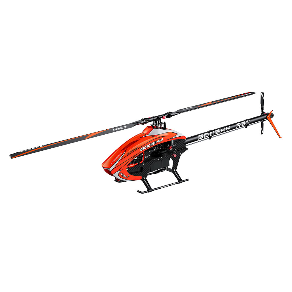 Goosky Legend RS7 Helicopter Kit w/o Blades - Orange