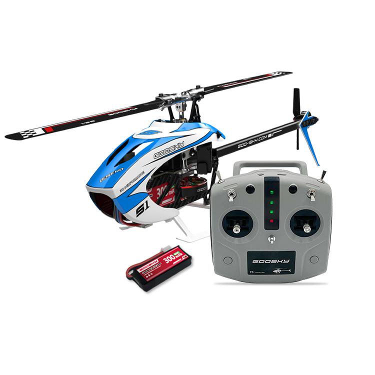 Goosky Legend S1 Helicopter (RTF)- Blue-New version