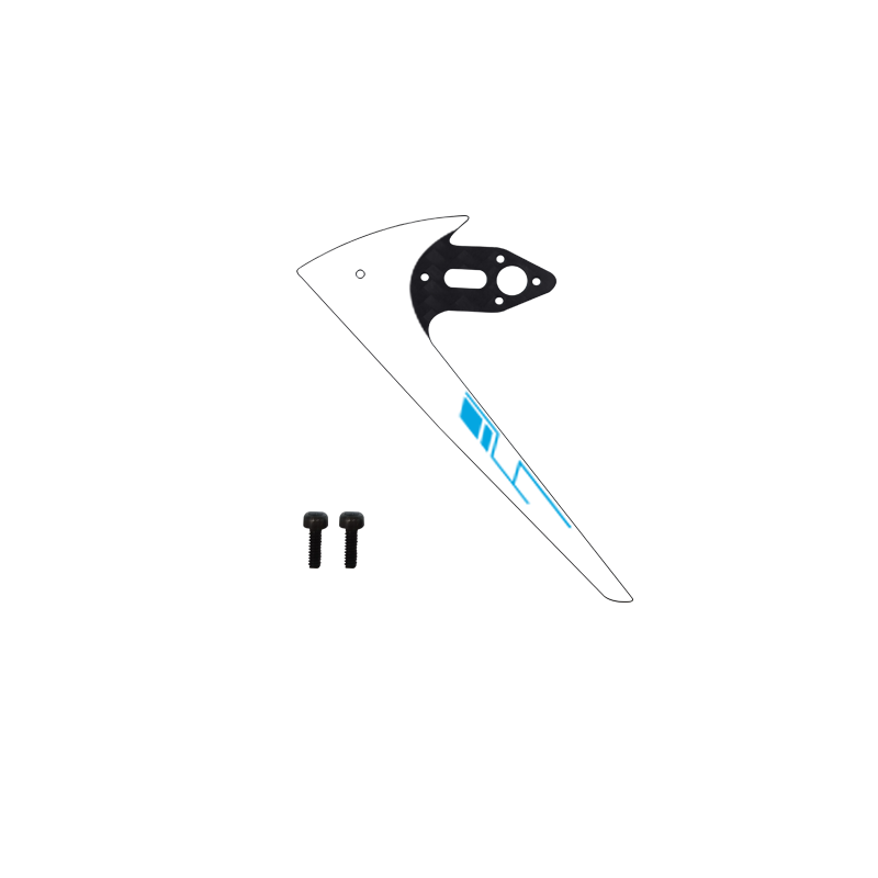 S2 Vertical fin (White) S2 白色尾翼