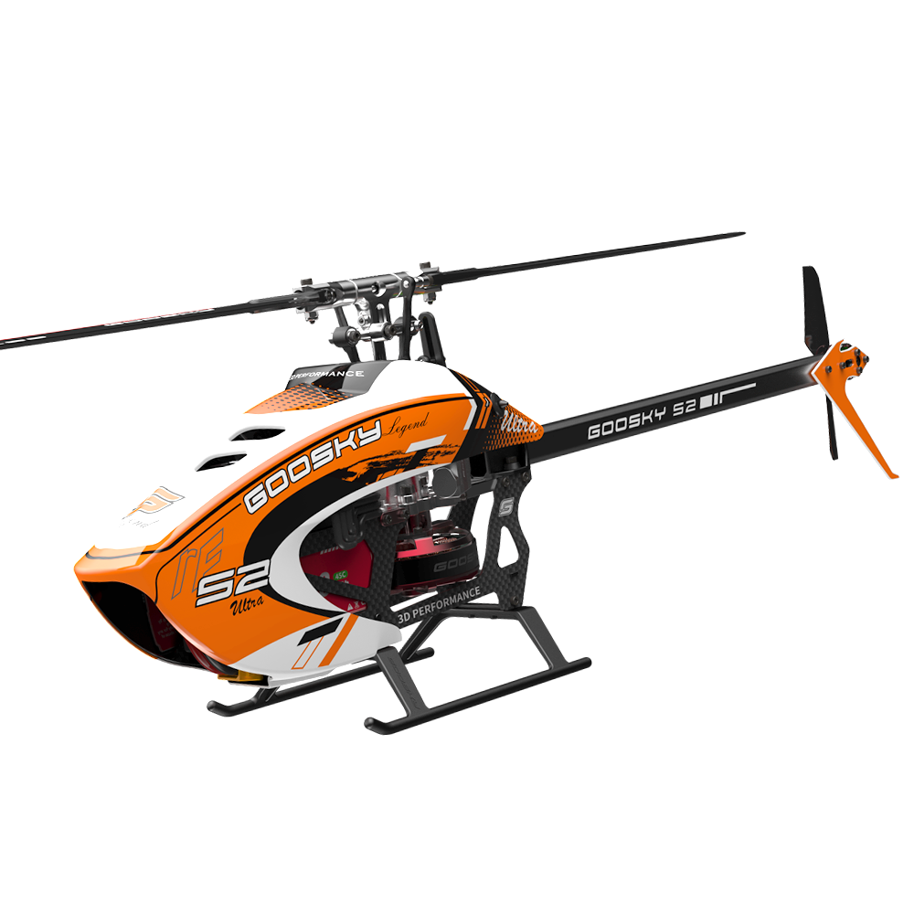 S2 Ultra Amber BNF Helicopter