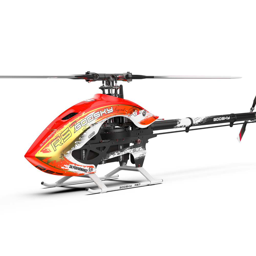 GooSky RS7 Ultra 700 Electric 3D Helicopter Kit - Orange