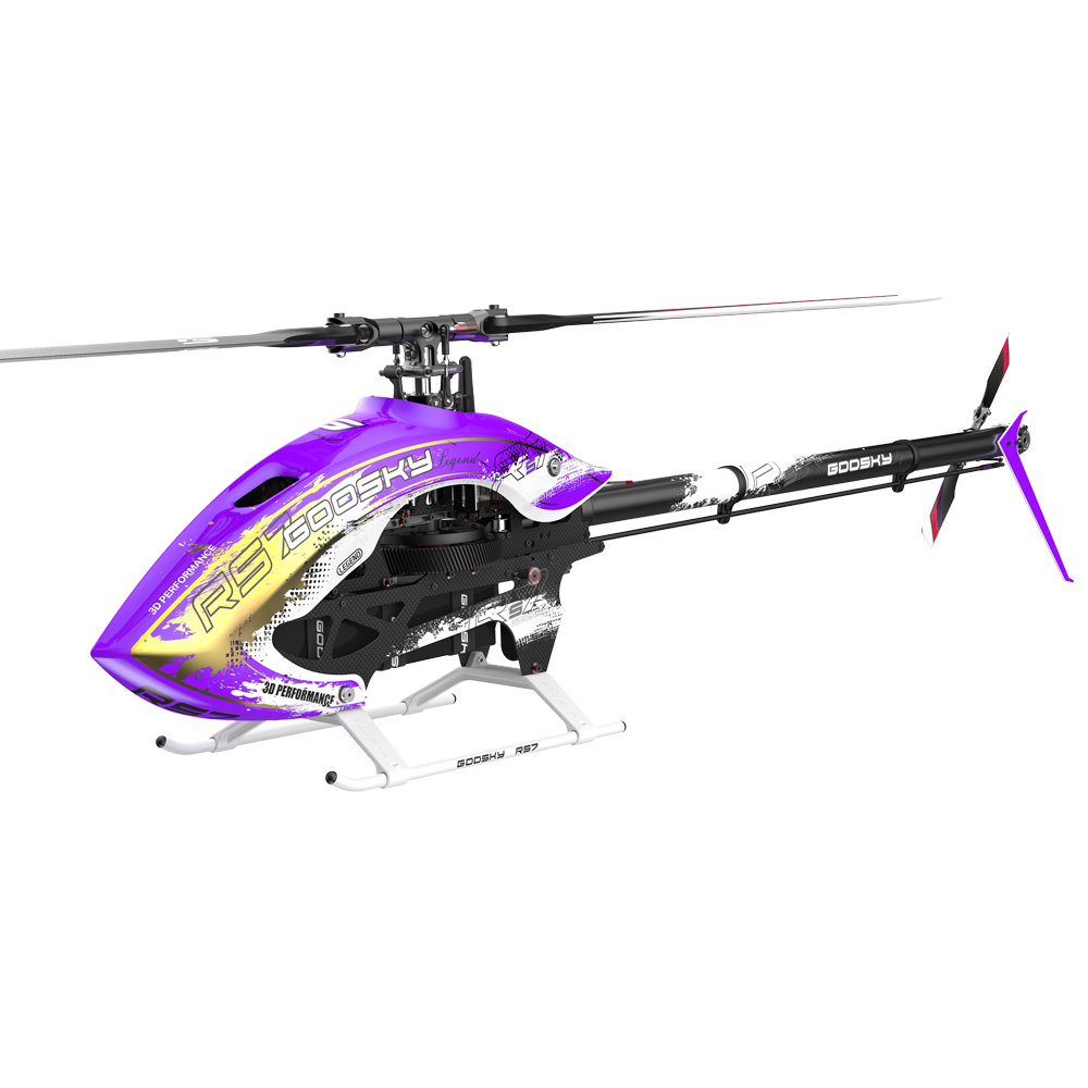 GooSky RS7 Ultra 700 Electric 3D Helicopter Kit - Purple